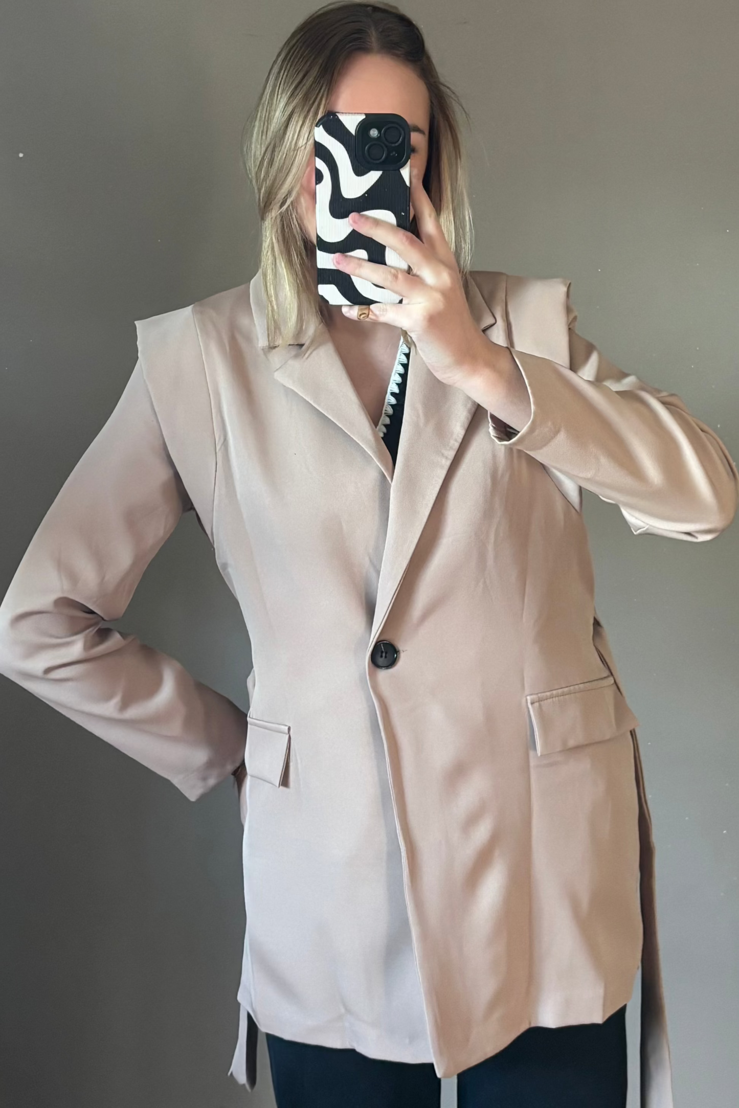 Lucie Beige Jacket