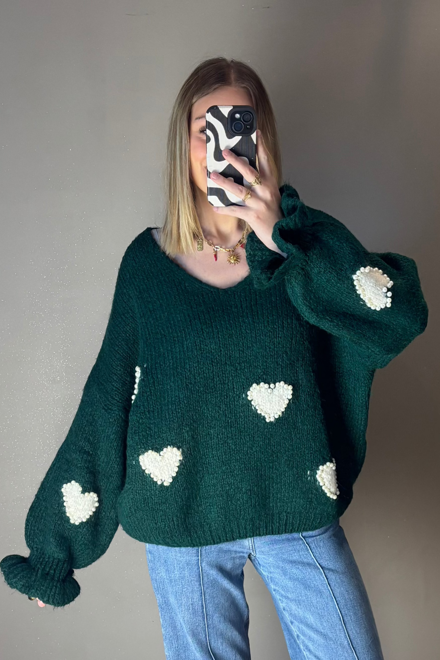 Pull coeur Anouk