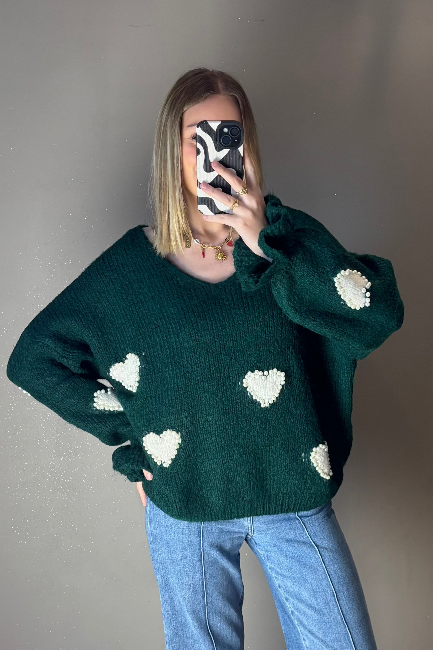 Pull coeur Anouk