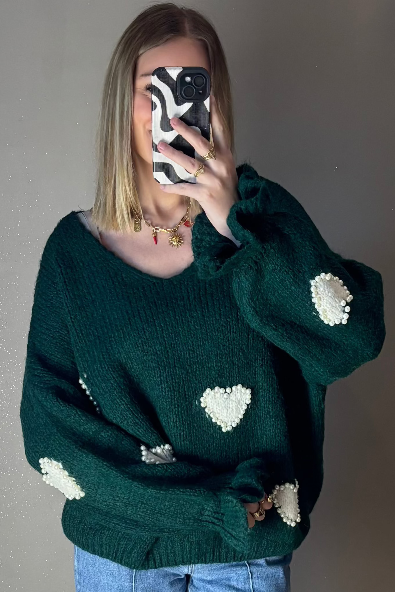 Pull coeur Anouk