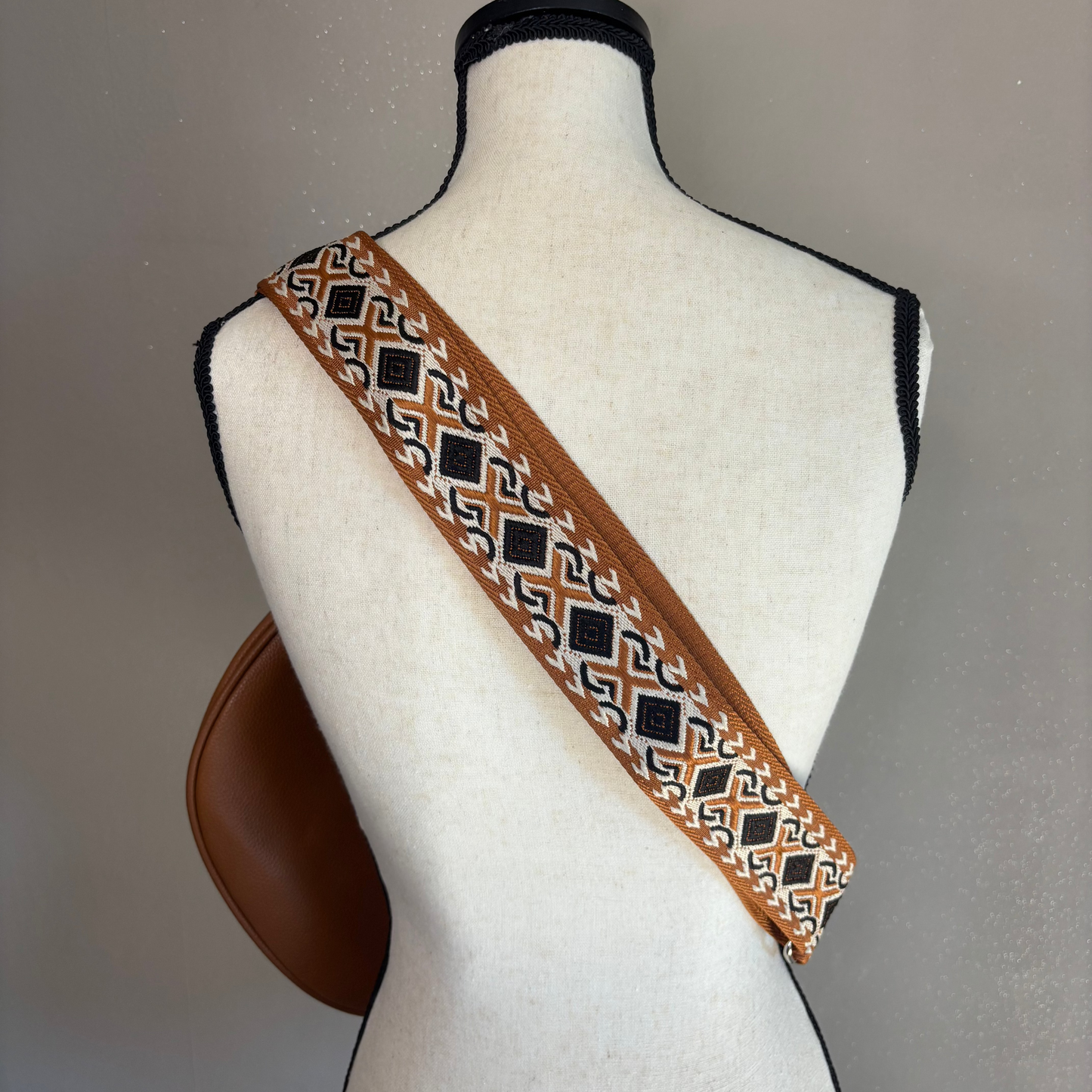 Sac banane marron