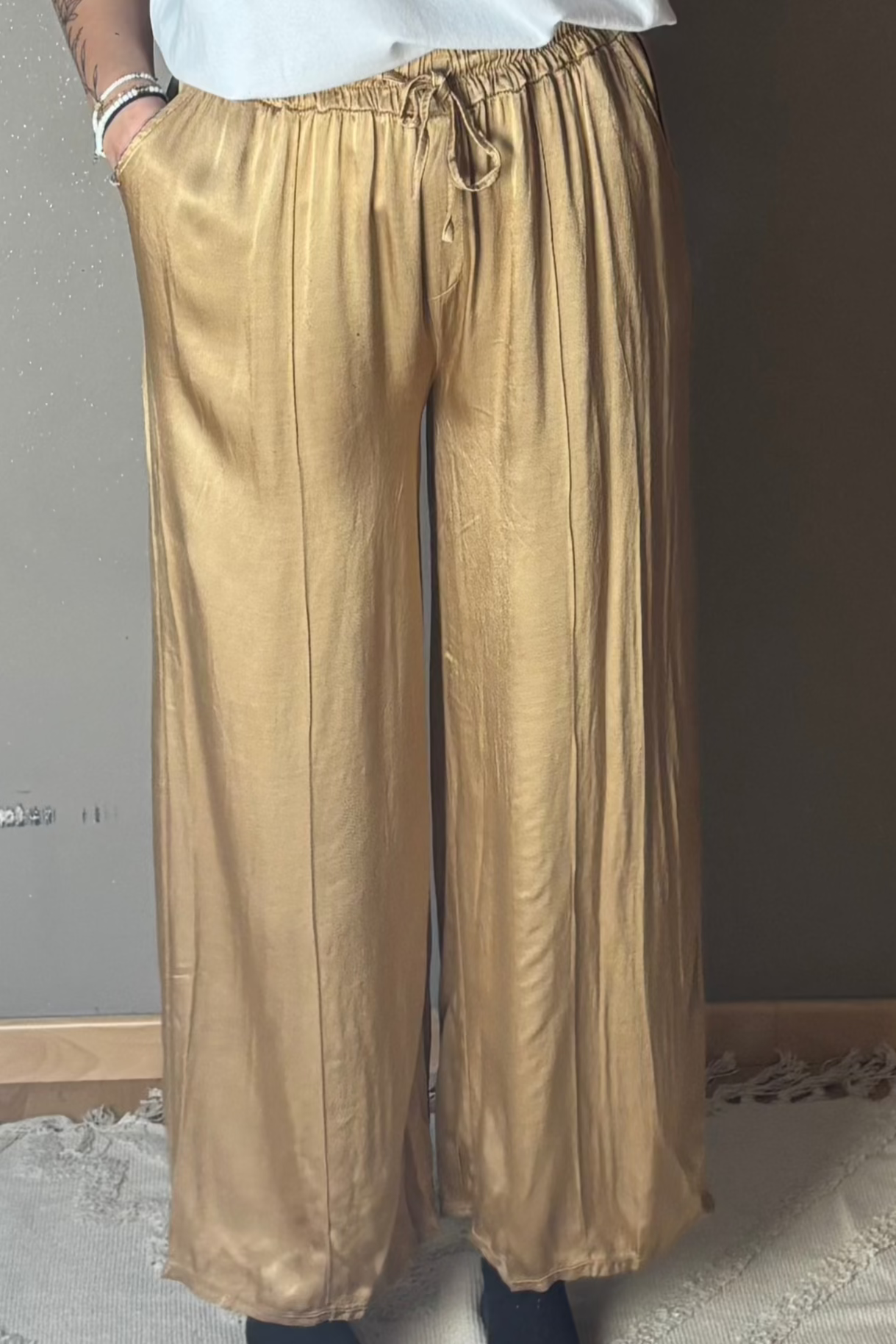 Mélya Caramel Pants