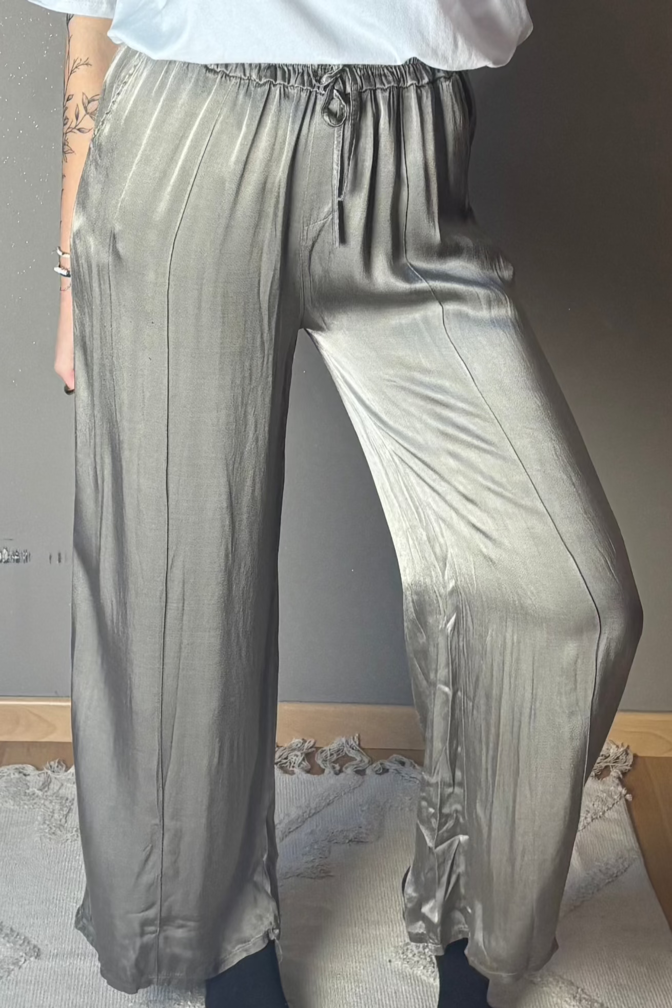 Mélya Taupe Pants