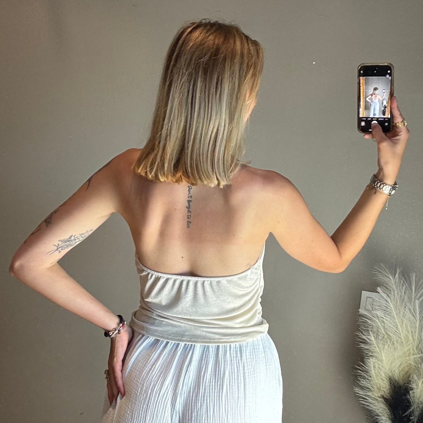 Top Félicie Beige