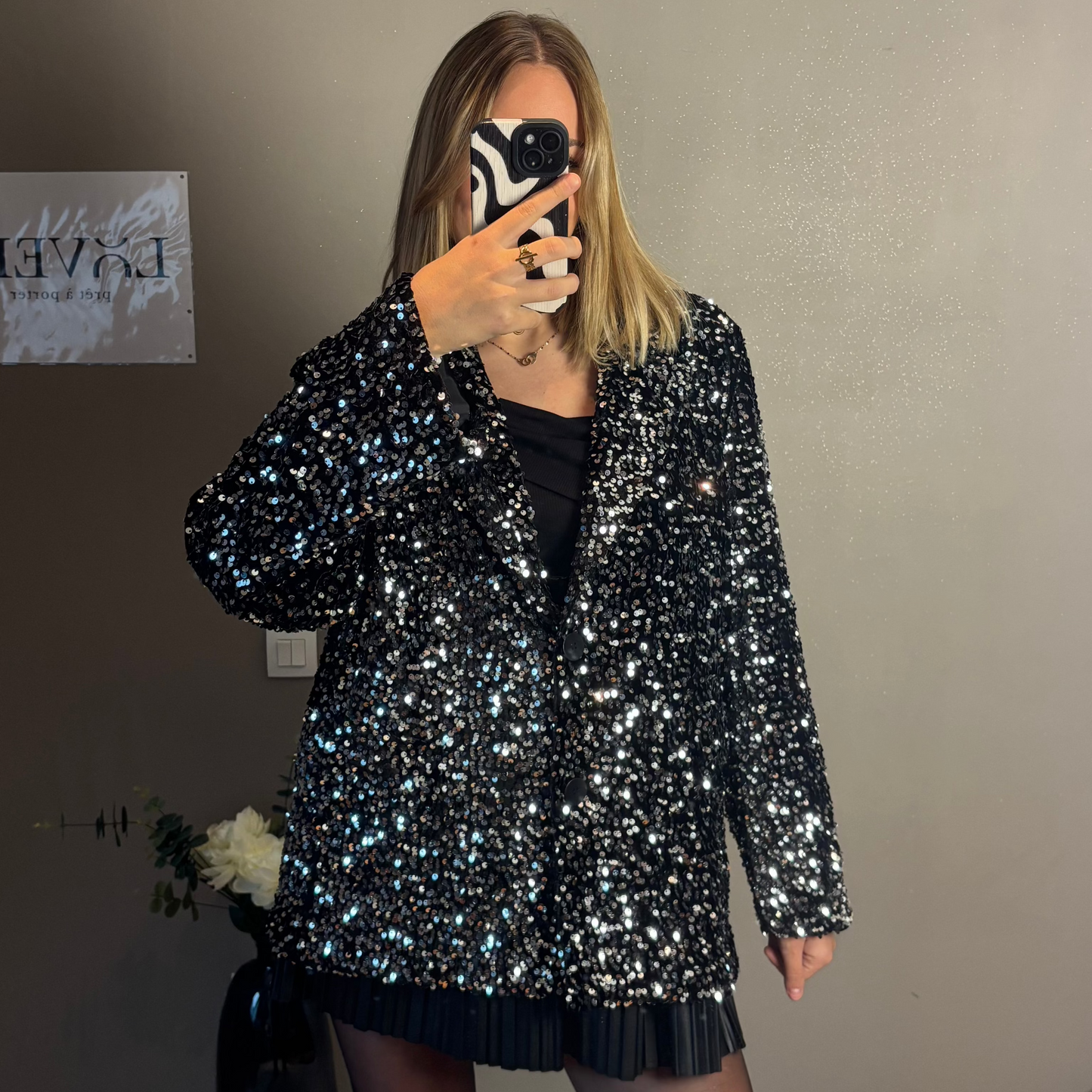 Blazer Jenny à paillettes