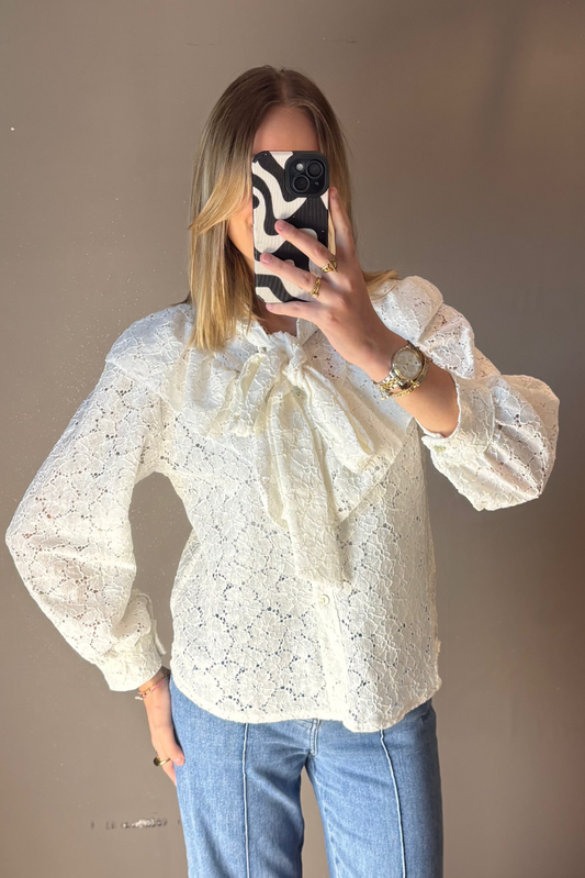 Chemise broderie anglaise Audrey