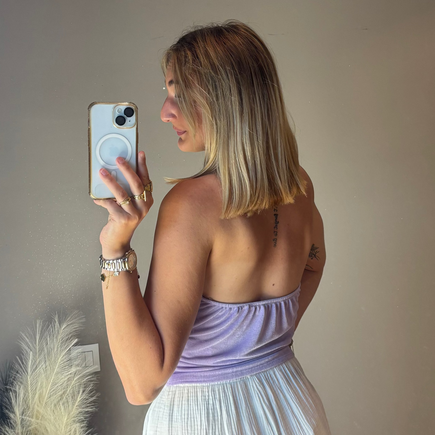Top Félicie Lila