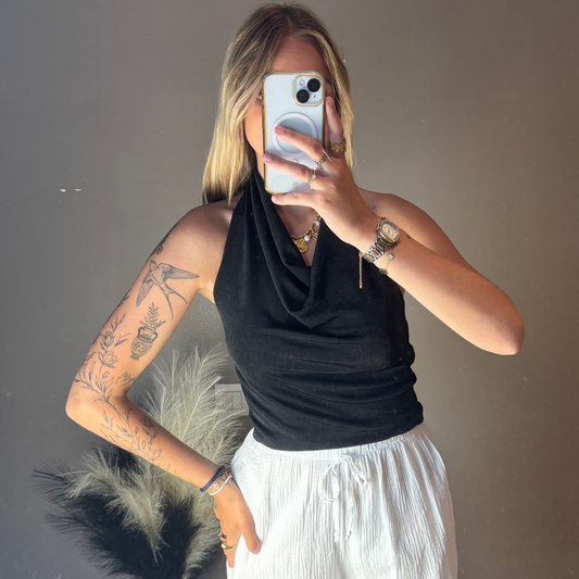 Top Félicie Noir