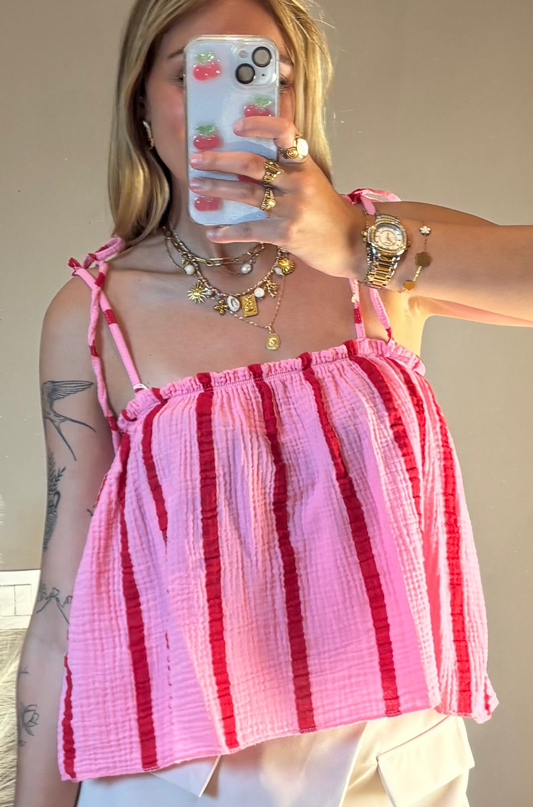 Top Lya rayures