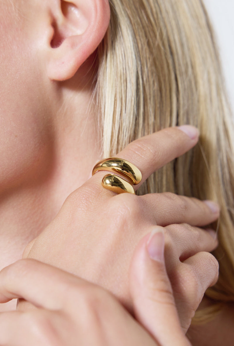 Bague vague or